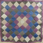 reclaimed clothing handmade paper collaborative quilt