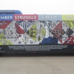 bus mural, detail
